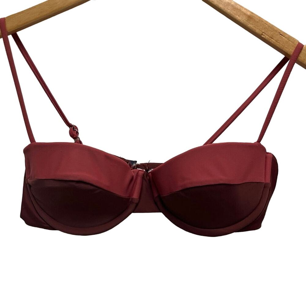 Veronica Beard Dyer Underwire
Bikini Top Size L